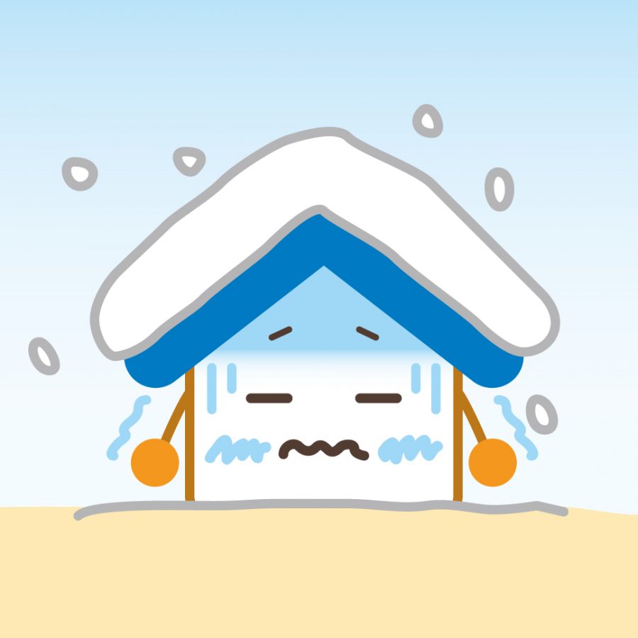 冬の災害の脅威